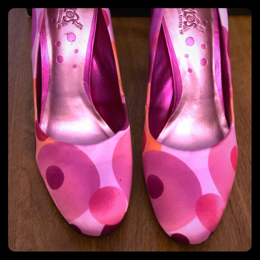 Carlos by Carlos Santana Stir Pink Multi, size 10